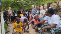 Les enfants en visite à Kpalimé