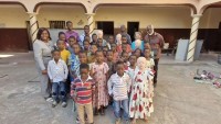 Visite de Eveline et son mari au Centre