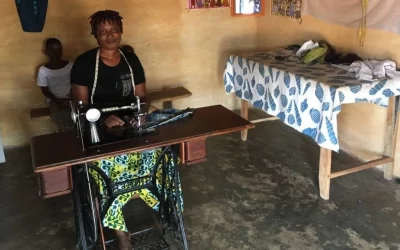 Visite au village de Florentine et David