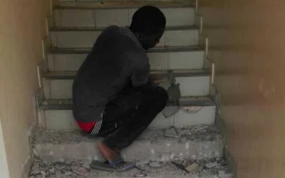 Réfection de l’escalier