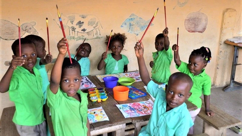 Activités école Jérusalem avec Sandra