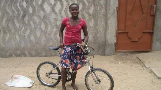 Cadeaux des marraines et des vélos