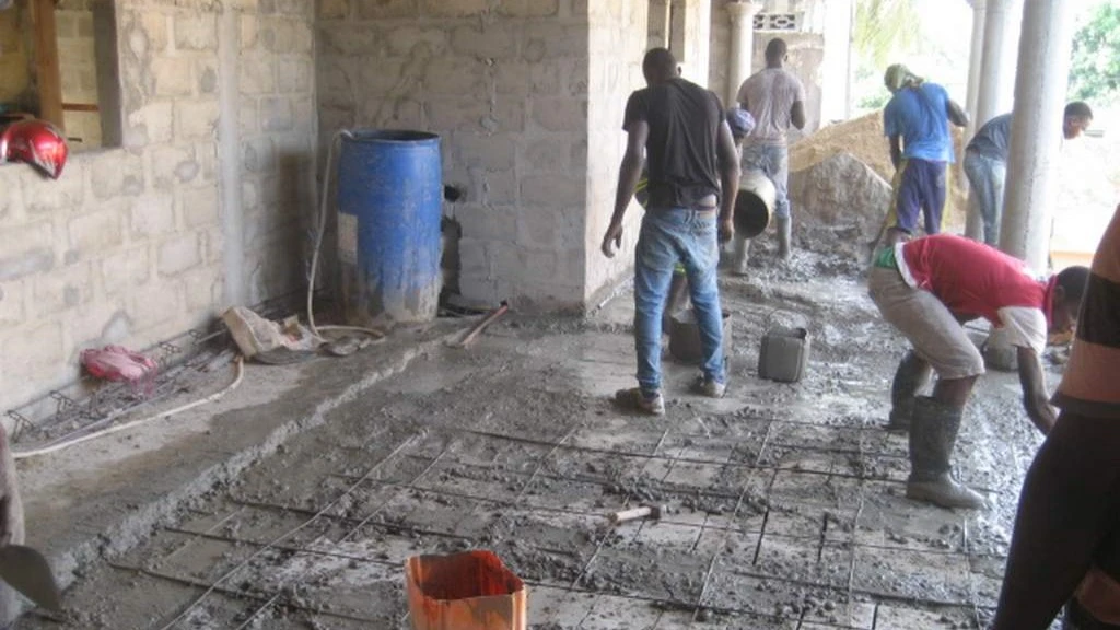 Les travaux 1er étage + carrelage