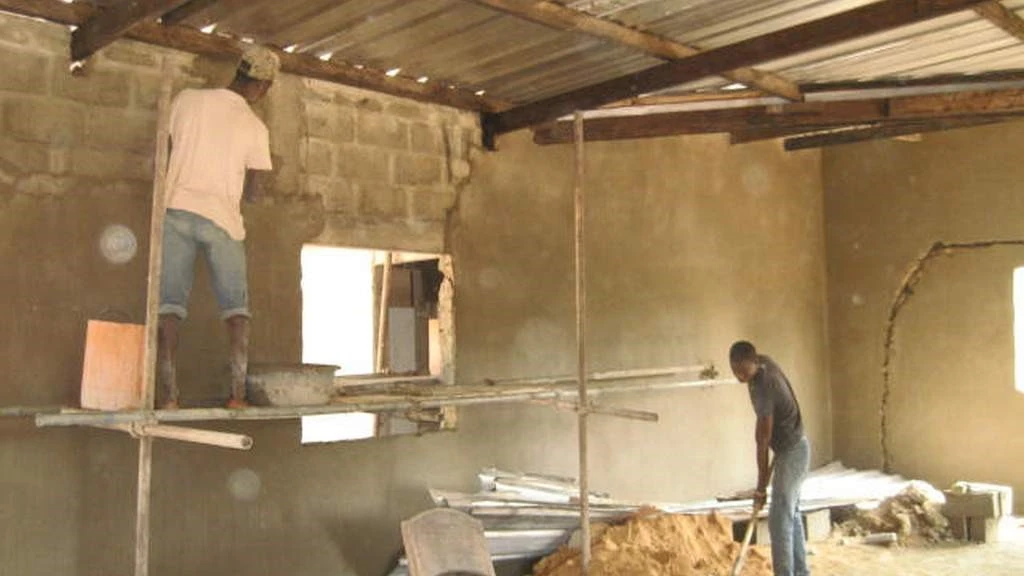 Les derniers travaux du premier étage
