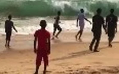 Le foot avec les enfants de PAS