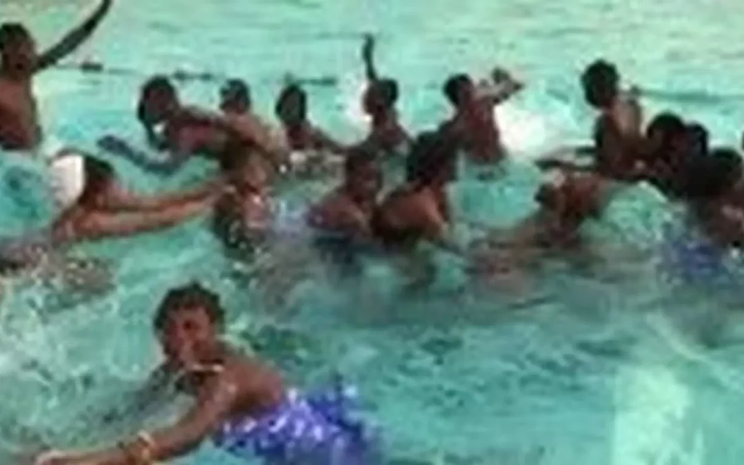 Sortie à la piscine